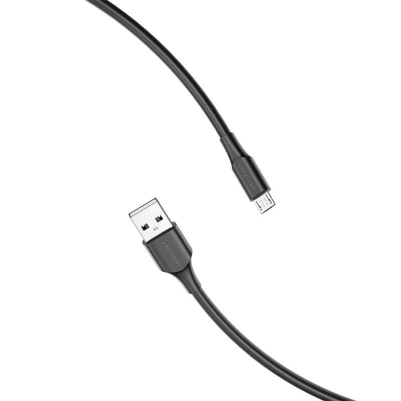 Indexkép: Cablu USB 2.0 A către Micro USB Vention CTIBC 2A 0,25 m Negru