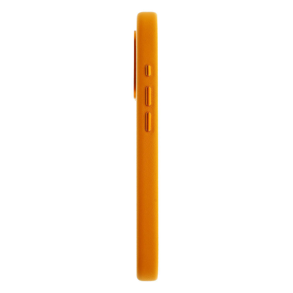Miniatură: Husă din piele cu MagSafe pentru iPhone 16 Pro Max, portocalie