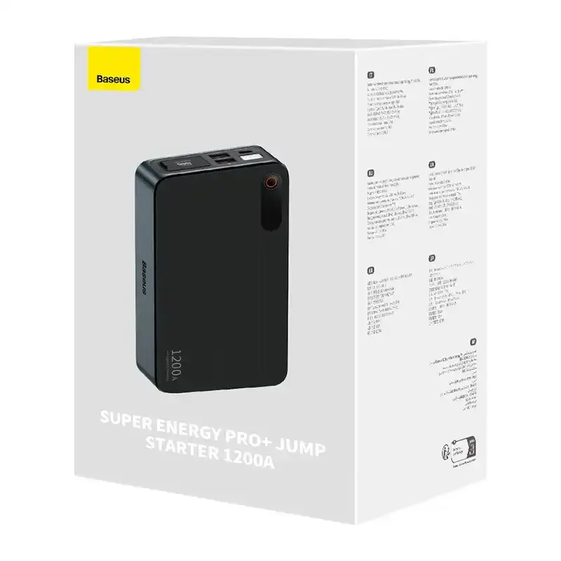 Indexkép: Starter auto Baseus Pro+ 1200A (negru)