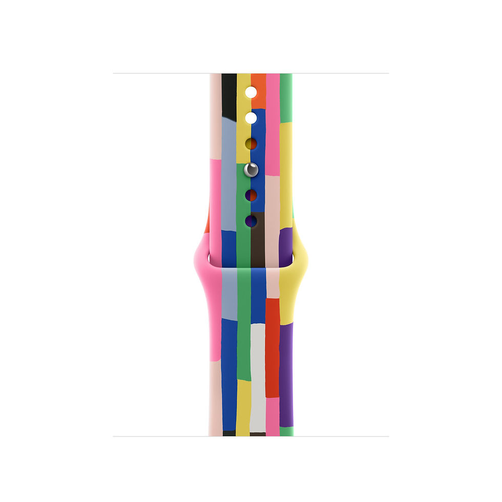 Miniatură: Curea Apple Watch 42mm Sport Band, Pride Edition, S/M