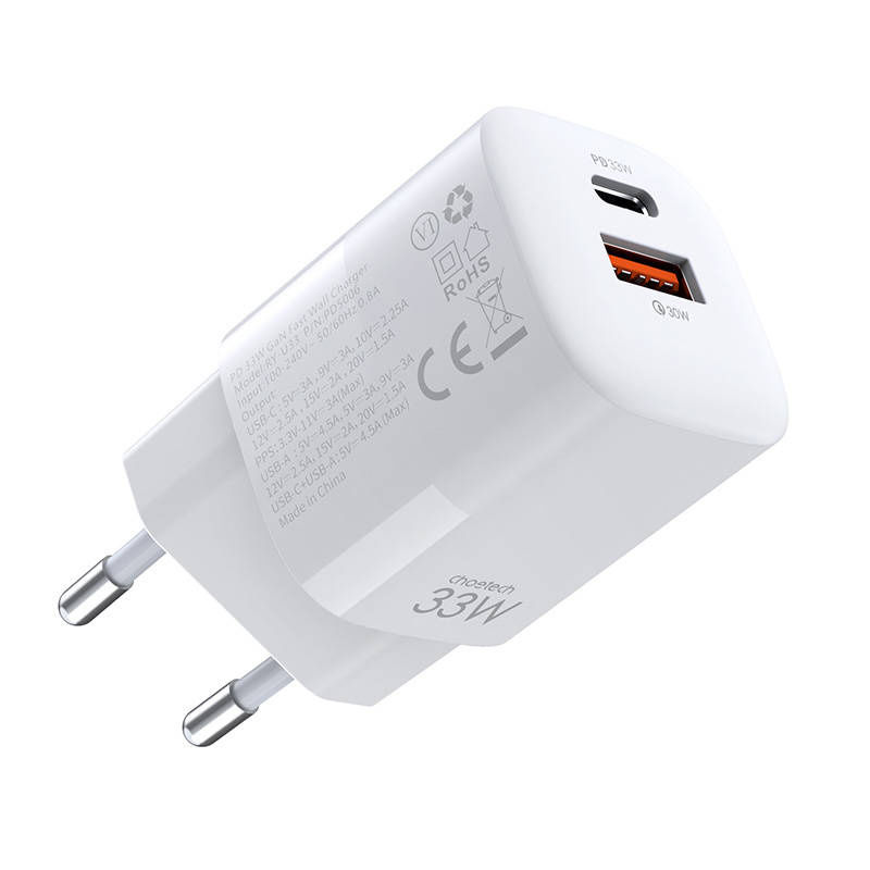 Indexkép: Choetech PD5006 încărcător de rețea, 33W (alb)