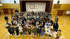 2024年1月11日 月命日 福島県南相馬市大甕幼稚園・小学校にて