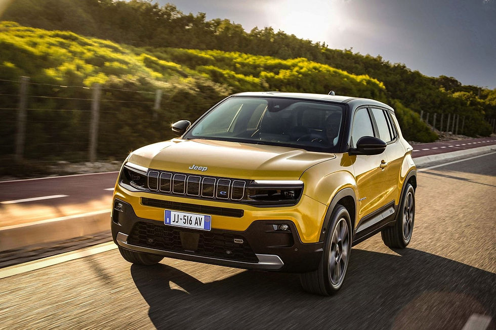 Jeep Avenger - Foto Divulgação