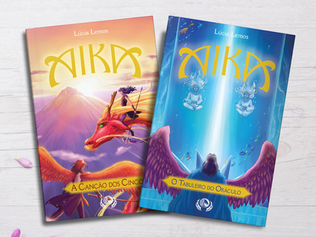 Pré-venda dos livros de Aika! (e capa nova revelada!)