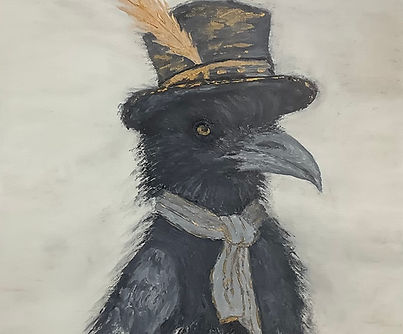Rabe-Maulo (Öl auf Malplatte 30x40 cm).jpg