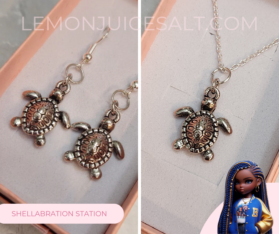 Thumbnail: Shell Yeah! Turtle Earrings | Slow & Stylish Ocean Vibes Necklace