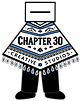 Chapter 30 logo of a character in a poncho