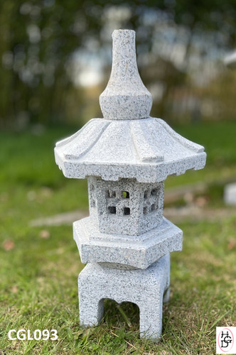 Granite Lantern CGL093H24 | Happy Garden Decor