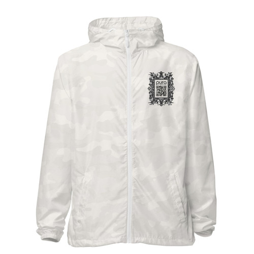 Unisex lightweight zip up windbreaker | Pura Saturdays