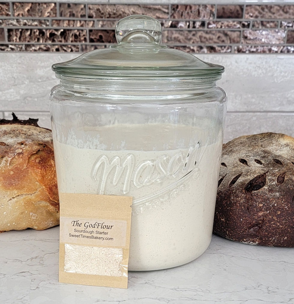 The GodFlour Sourdough Starter