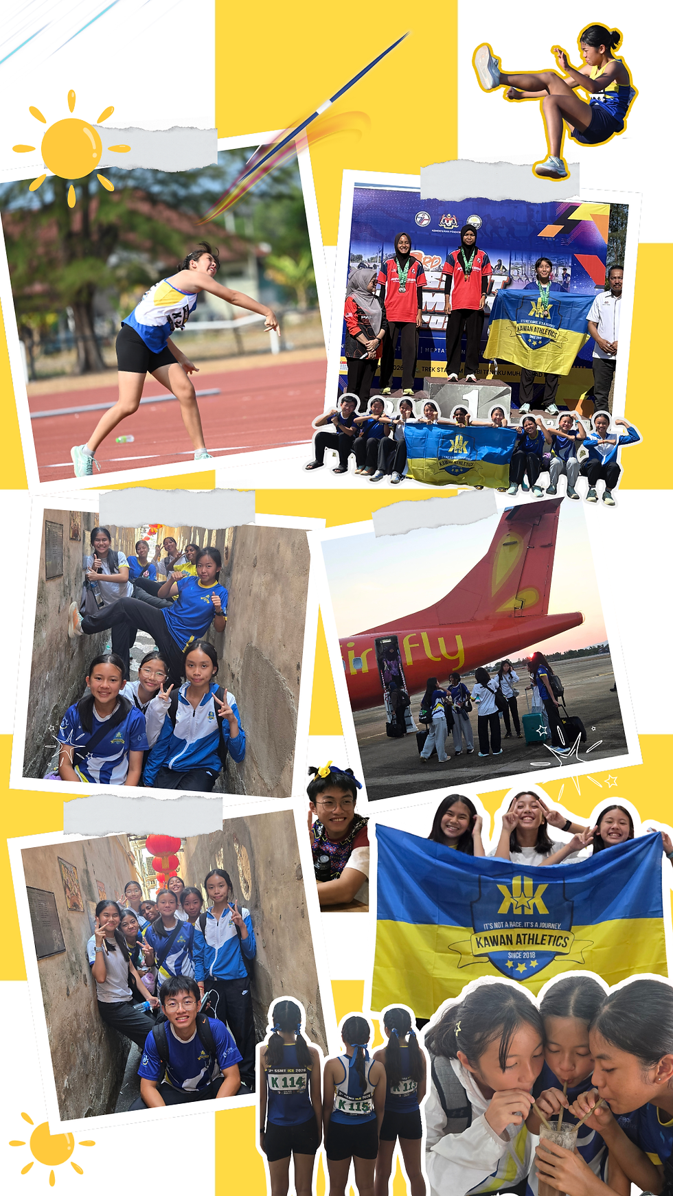 P15 Heptathlon – 3rd place 😄 (yes… there were 3 teams)