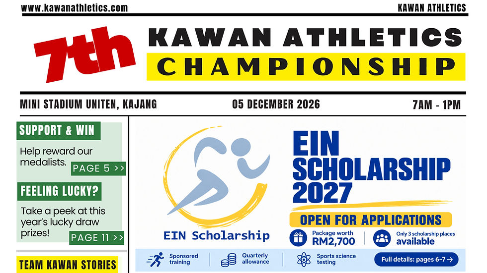 7th Kawan Championship Newsletter (2026)
