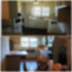 Before and after kitchen renovation by HM services