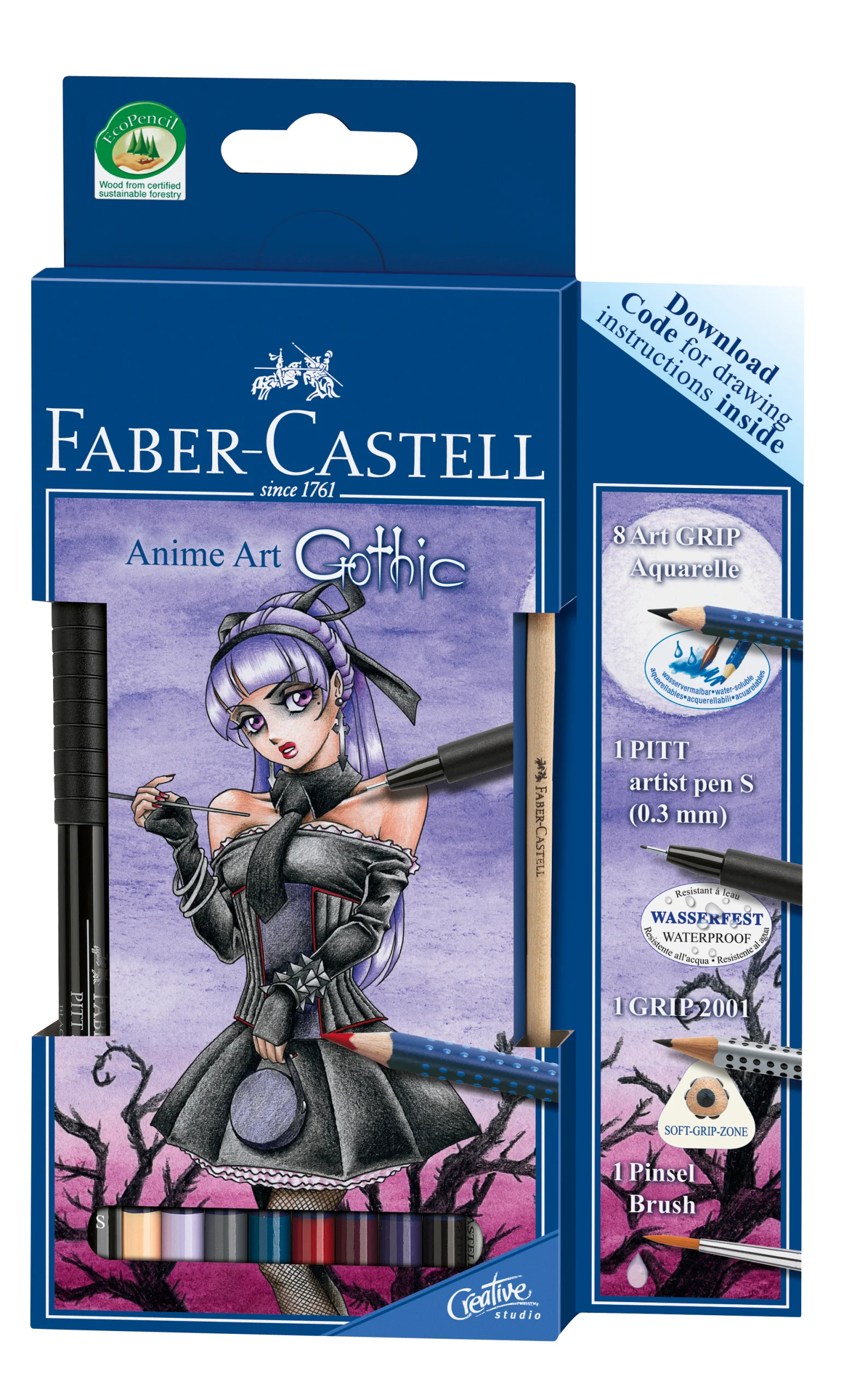 Art Grip Aquarelle Anime Gothic Tpplcity