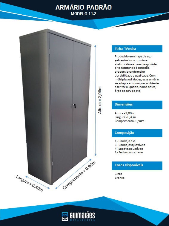 Armário Padrão 2,00m