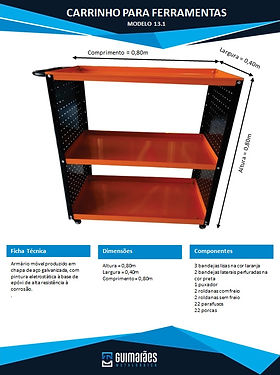 Carrinho de Ferramentas