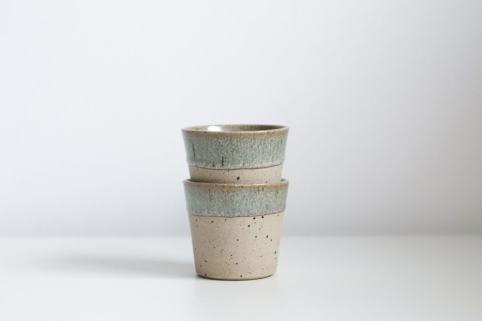 Thumbnail: 3oz espresso cup- Moss Green