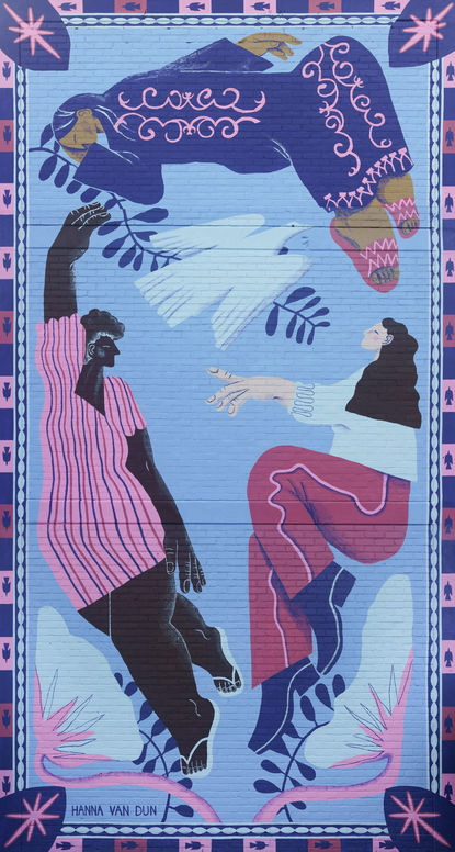 Muurschildering vzw ZIJkant