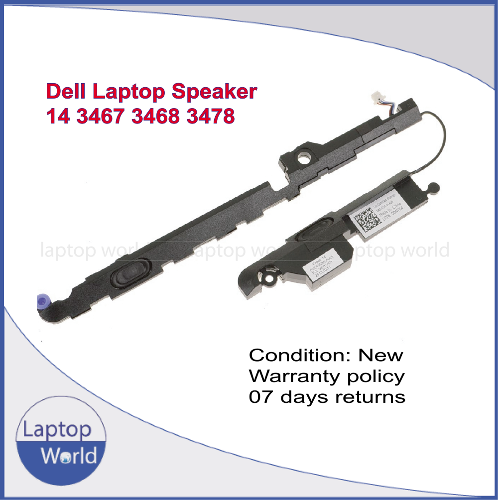 Dell Vostro 14 3467 3468 3478 internal (left & Right) Speaker