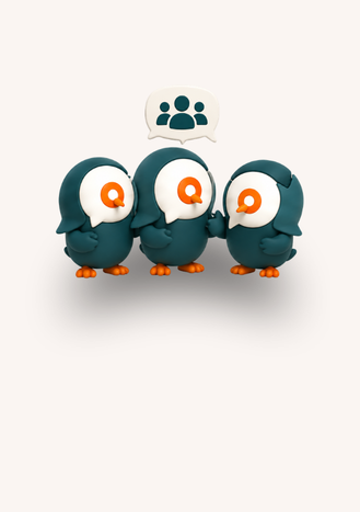 People sharing ideas and perspectives through communities on Comeety