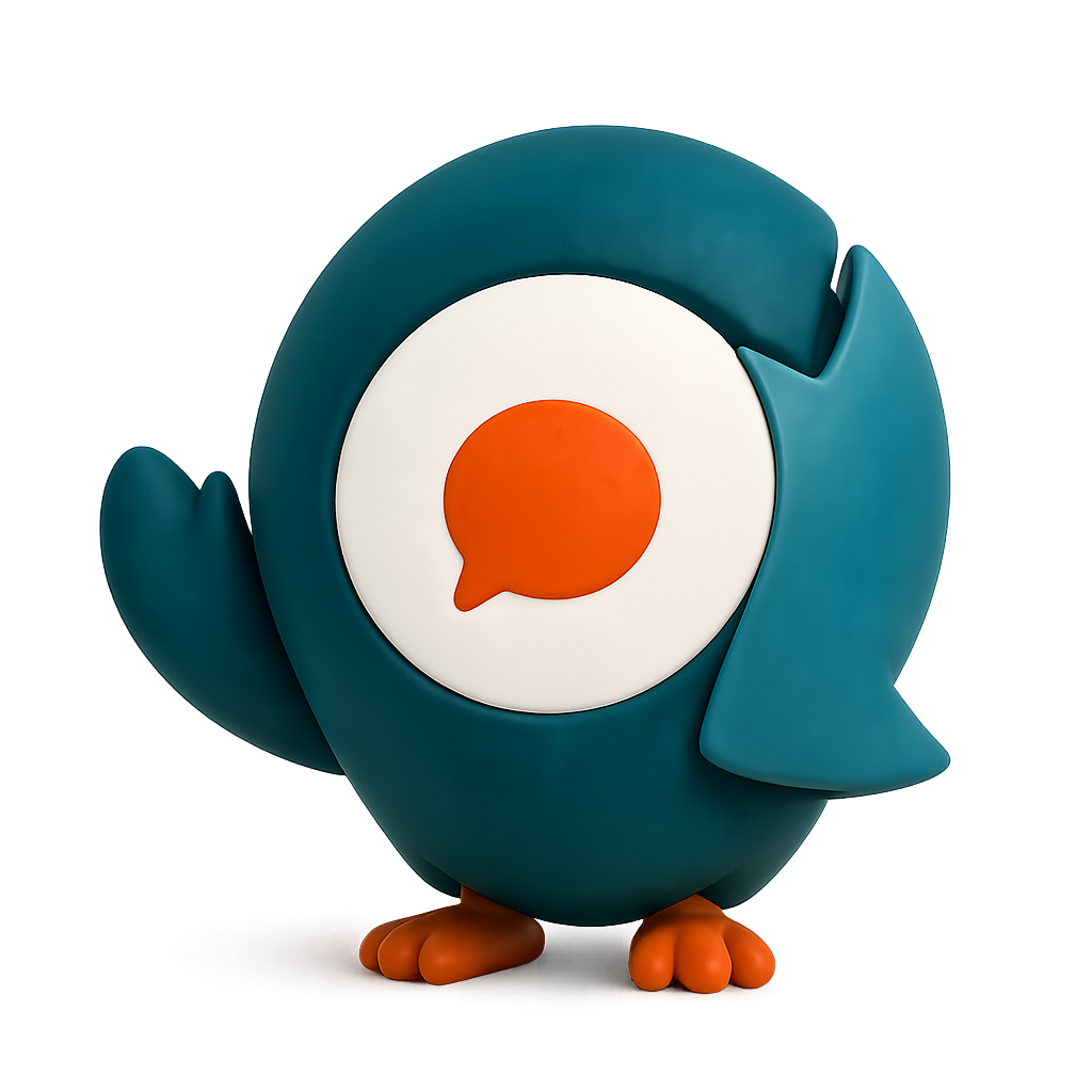 Comeety maskot, social discovery app, interest based community app