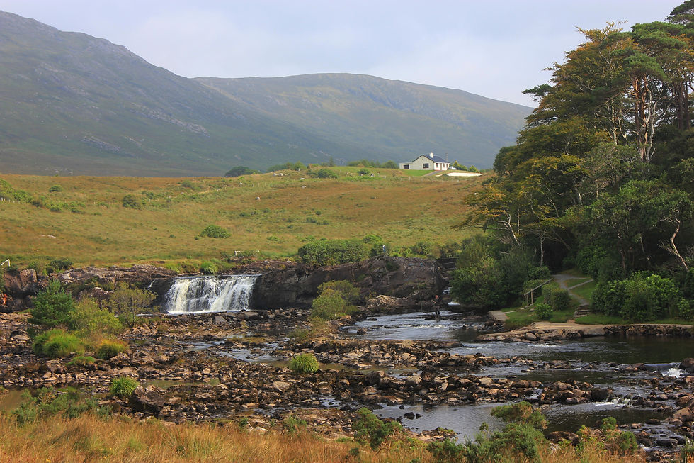 Fishing in the Erriff River , Ireland