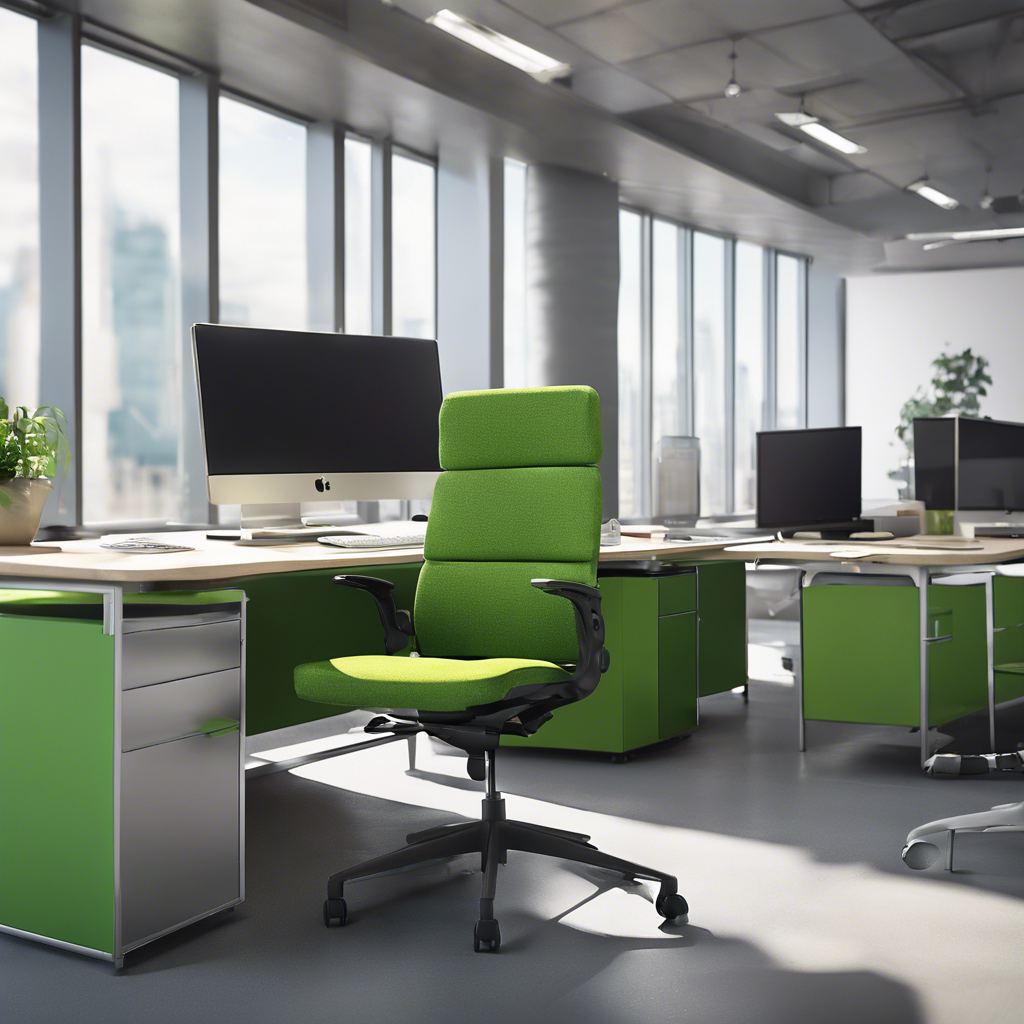 Office Chair After Makeover