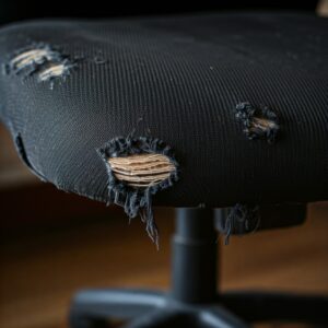 ripped office chair