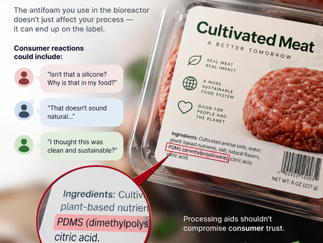 The 10 ppm Problem: Why Silicone Antifoam Can Be Challenging for Food Bioprocessing
