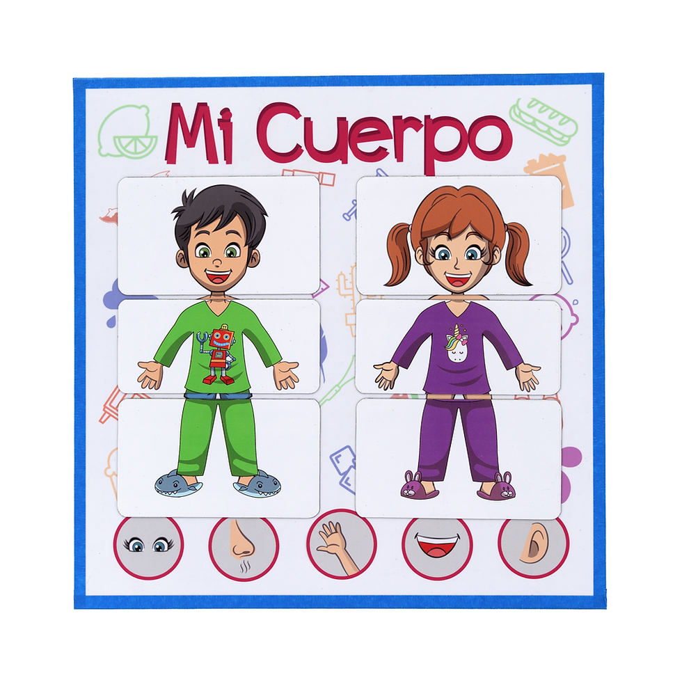 Miniatura: Tablero Imantado Mi Cuerpo