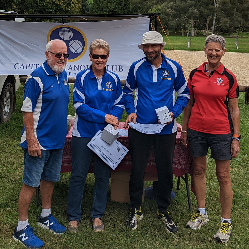 Alexanders Mixed Doubles Runners Up