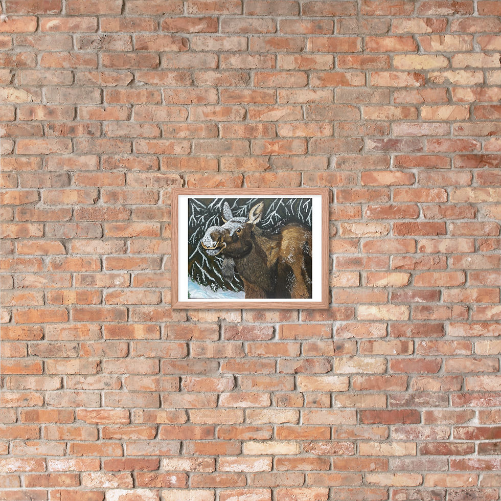 Miniature : Winter Silence framed print