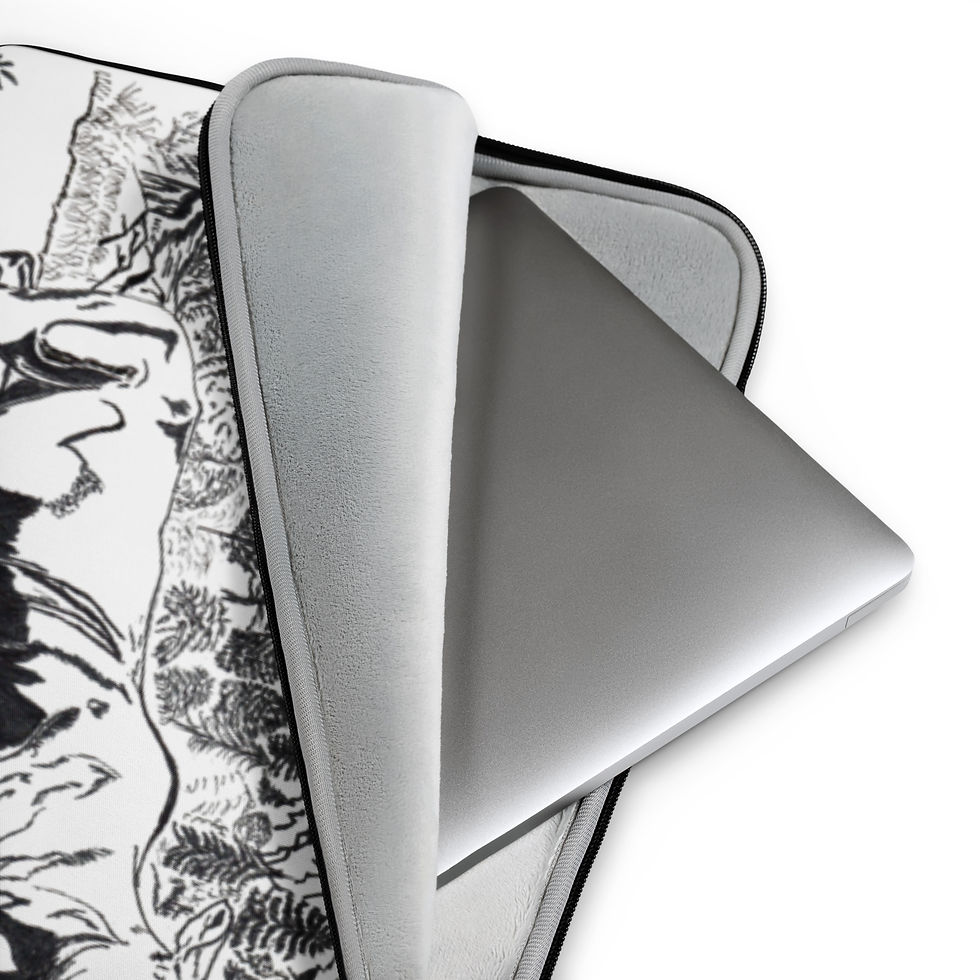 Miniature : Algonquin Moose-Laptop Sleeve