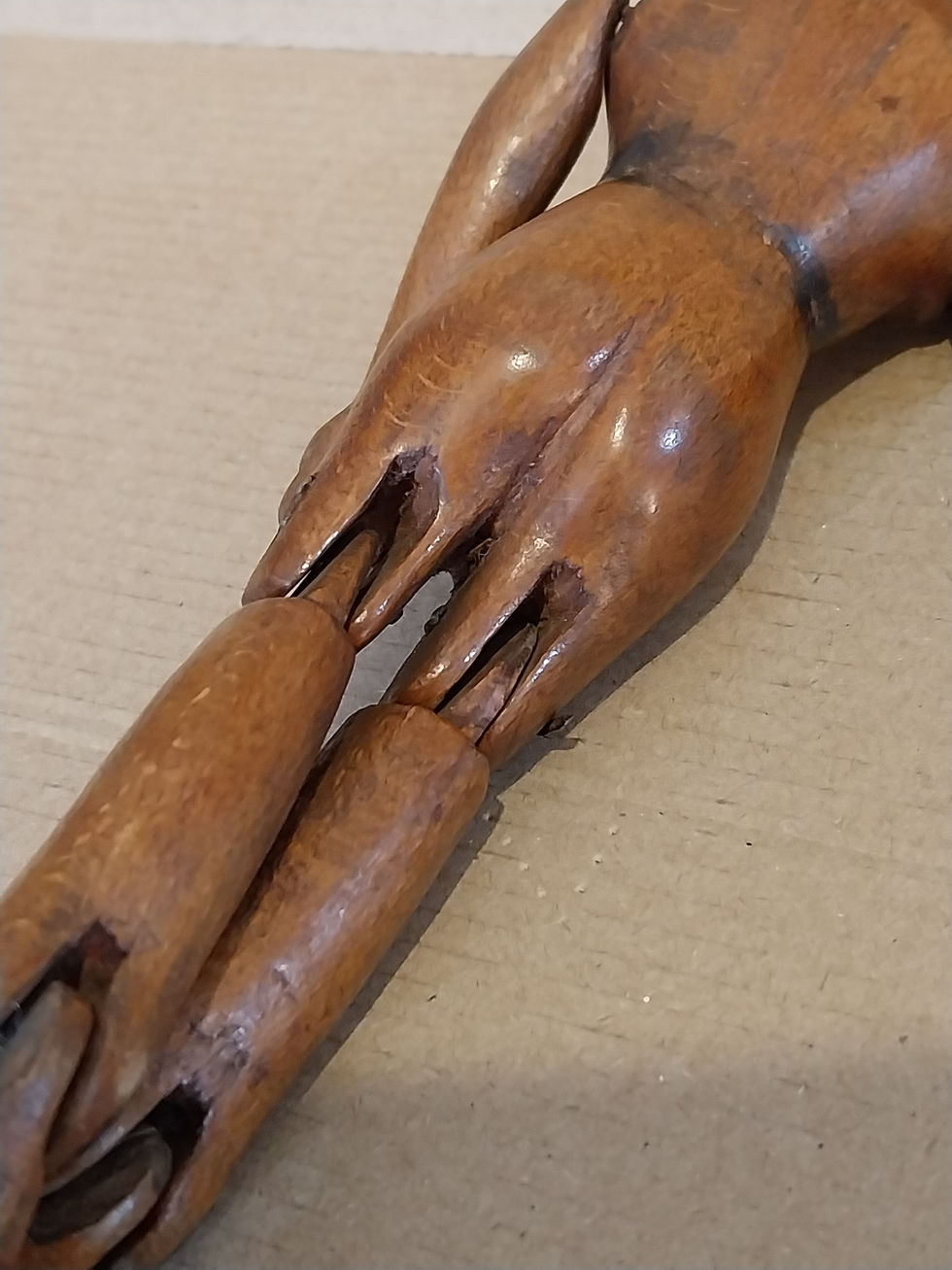 Thumbnail: Articulated Wooden Lay Figure Artists Model