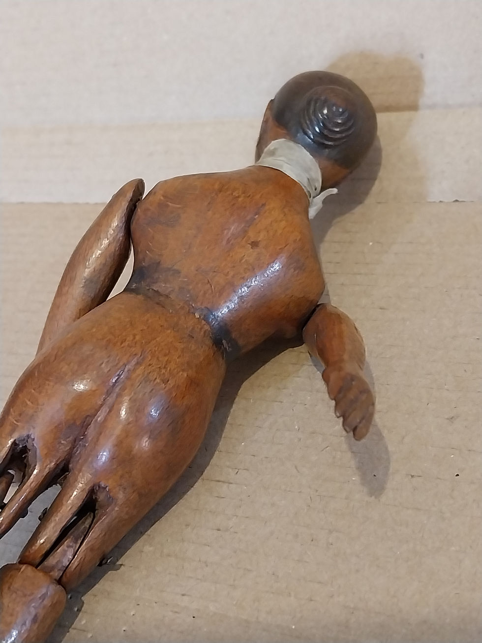 Thumbnail: Articulated Wooden Lay Figure Artists Model