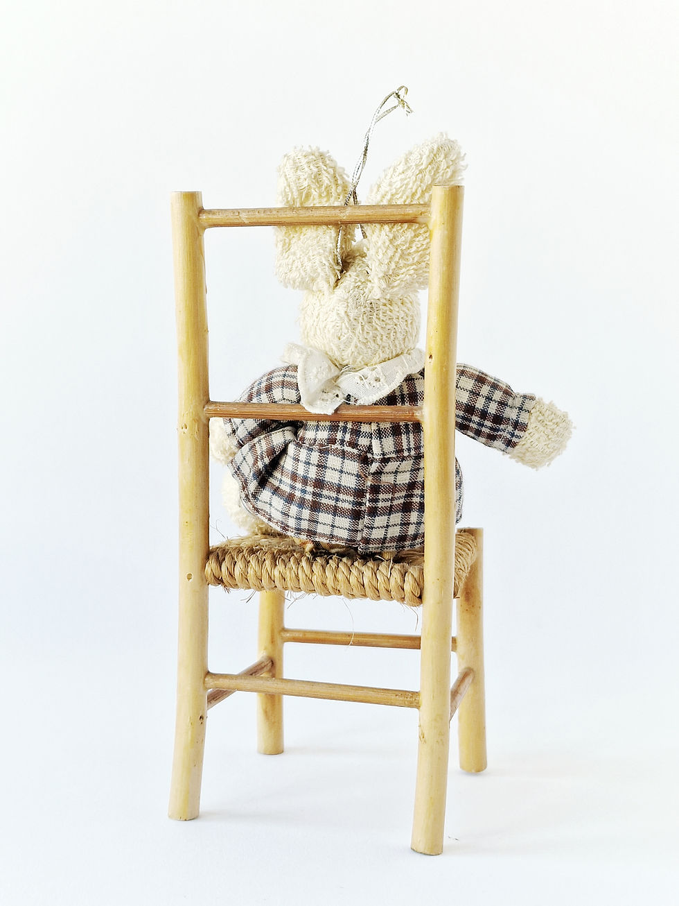 Miniature : Doudou lapin et sa chaise 