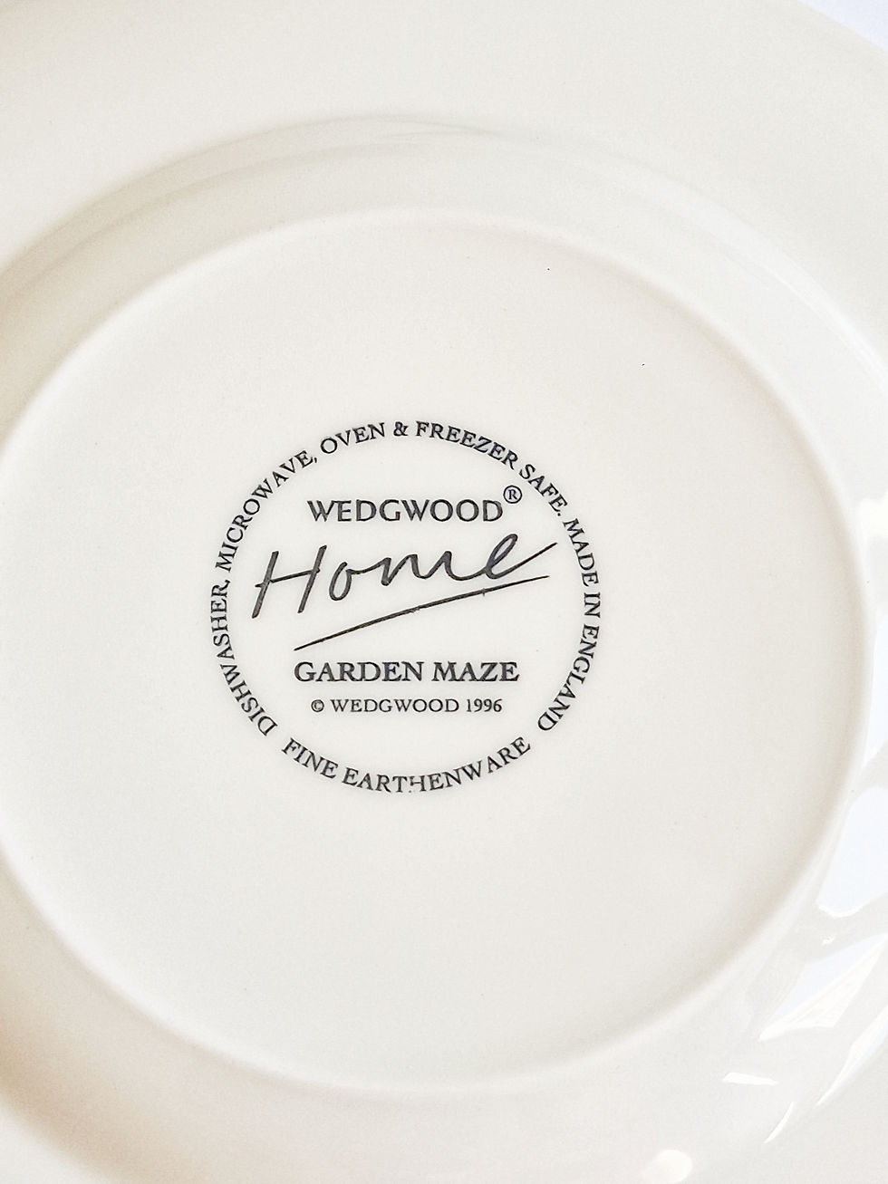 Thumbnail: Assiettes dessert "Garden Maze" Wedgwood