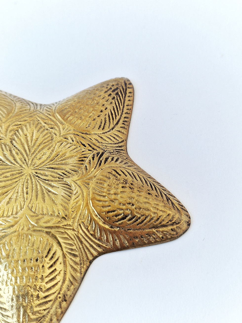 Miniature : Vide poche et patère en bronze