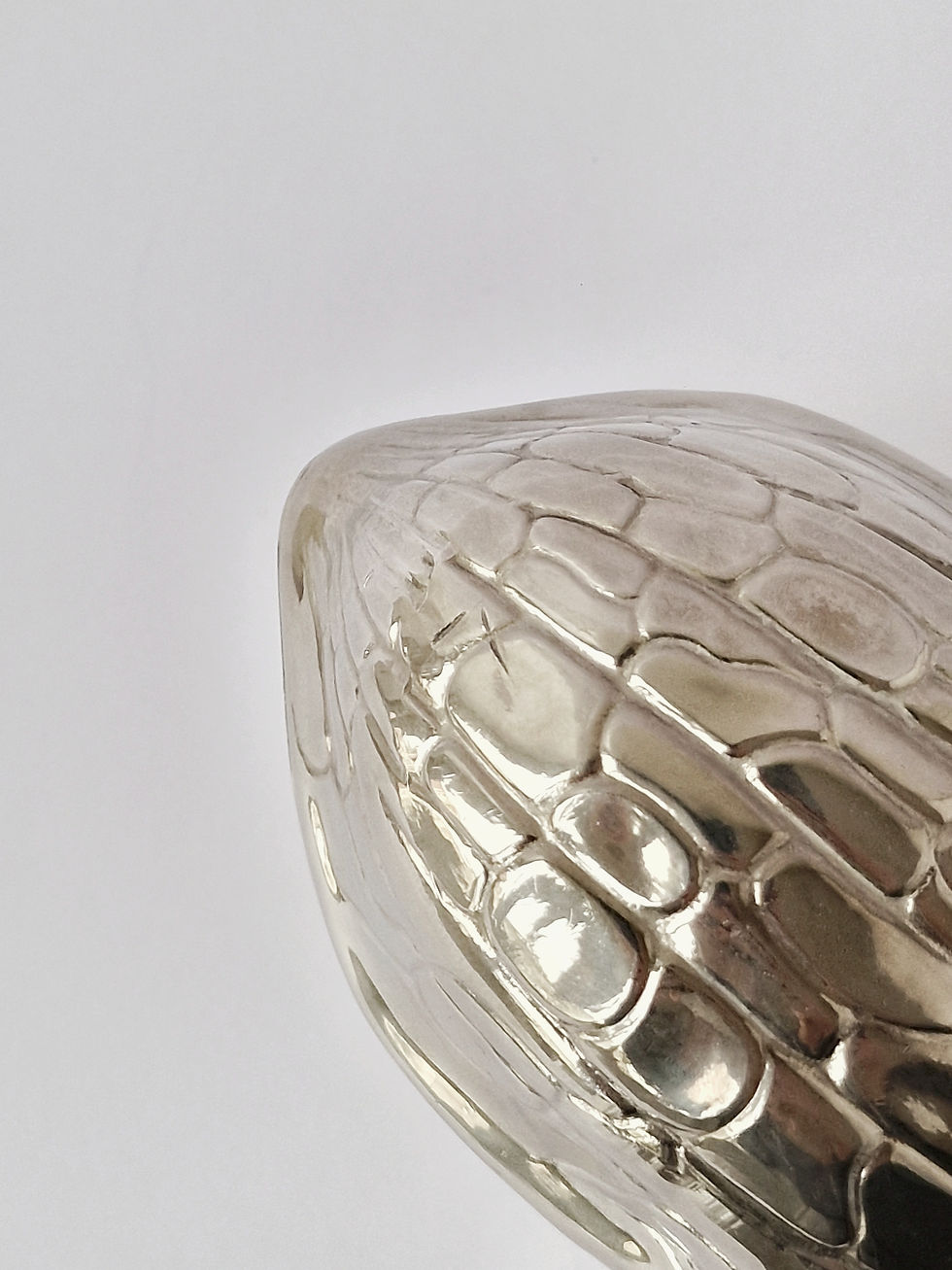 Thumbnail: Boîte noix plaquée en argent