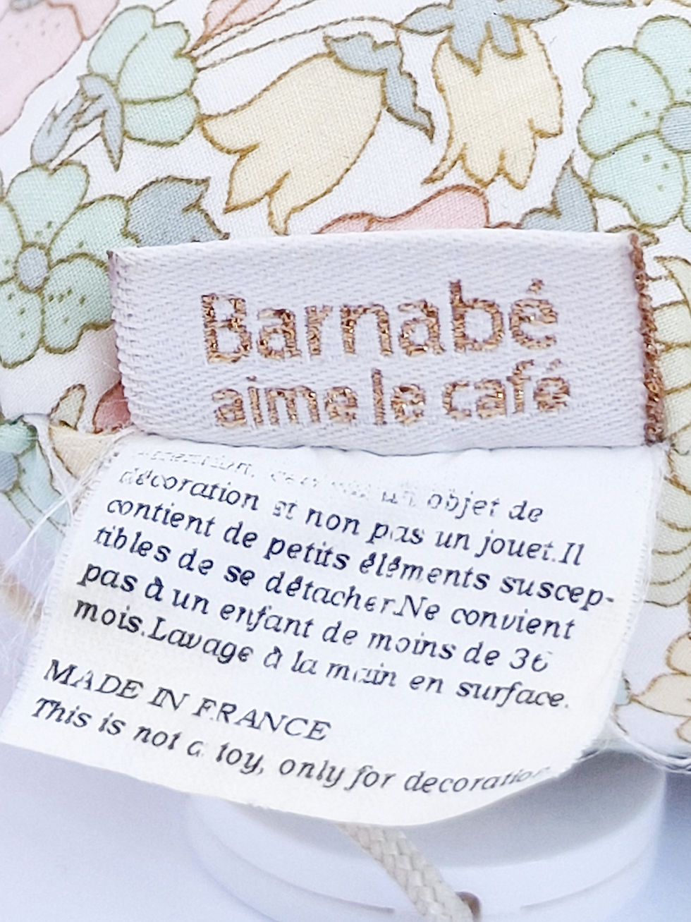 Miniature : Matriochka musicale "Barnabé aime le café"