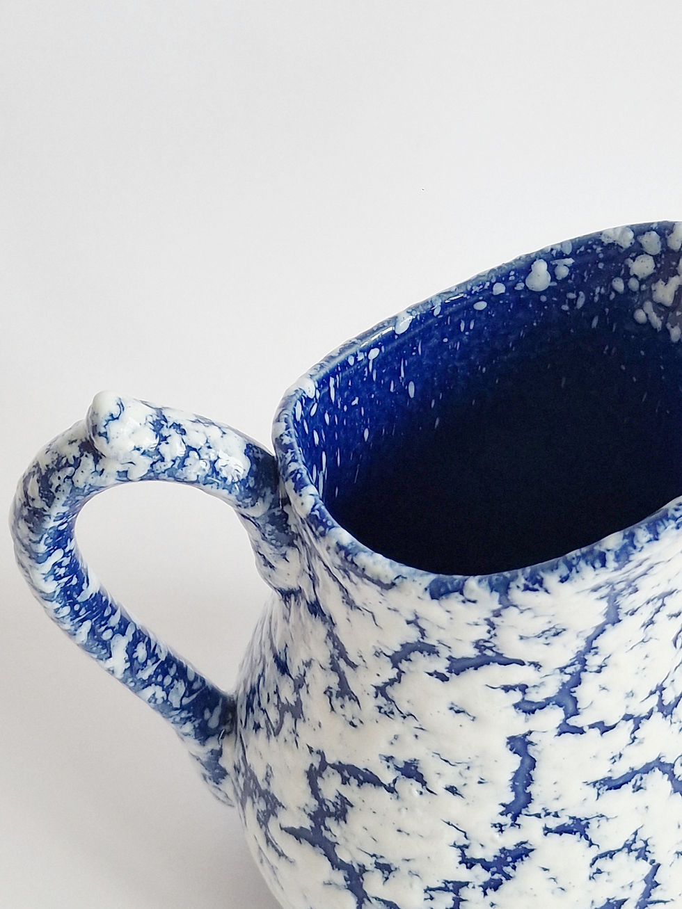 Miniature : Pot à lait bleu lava