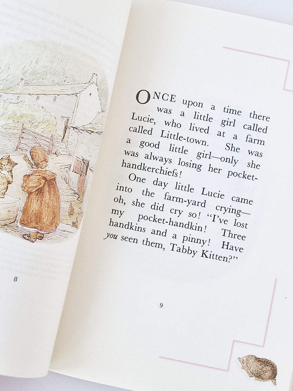 Miniature : Livre "The tale of Tiggy-Winkle" Beatrix Potter
