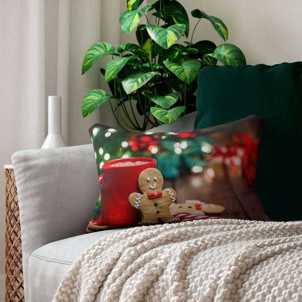 Thumbnail: Spun Polyester Lumbar Pillow