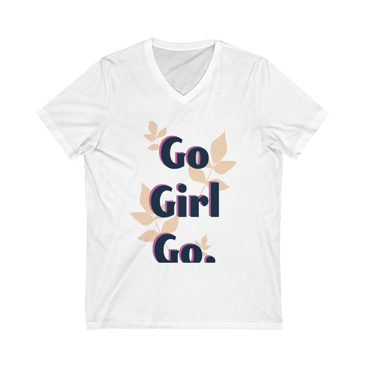 Jersey Short Sleeve V-Neck Tee