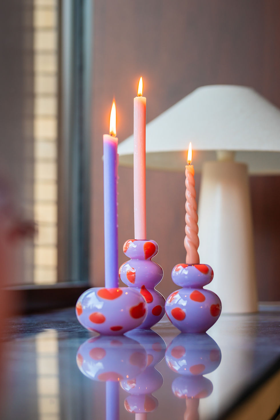 Thumbnail: Kerzenhalter "Bola", Triple