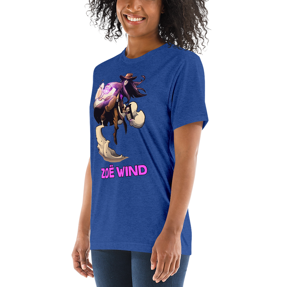 Thumbnail: Zoë Wind - Canvas Tri-Blend T-shirt
