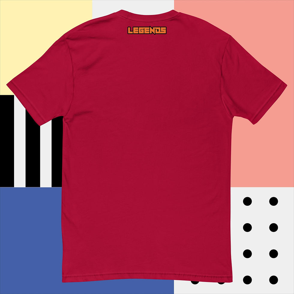 Thumbnail: Buffalo-Man and Manitou, Charge! - Adult Short Sleeve T-shirt