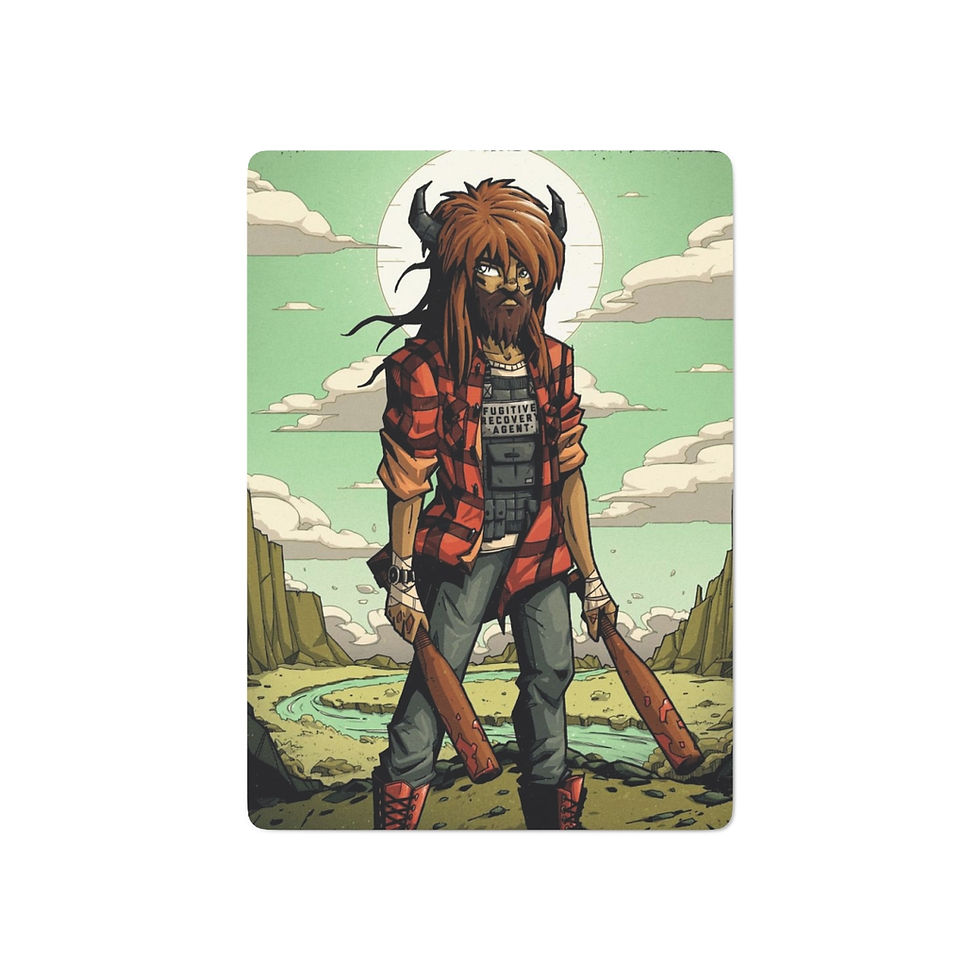 Thumbnail: BUFFALO-MAN Poker Cards
