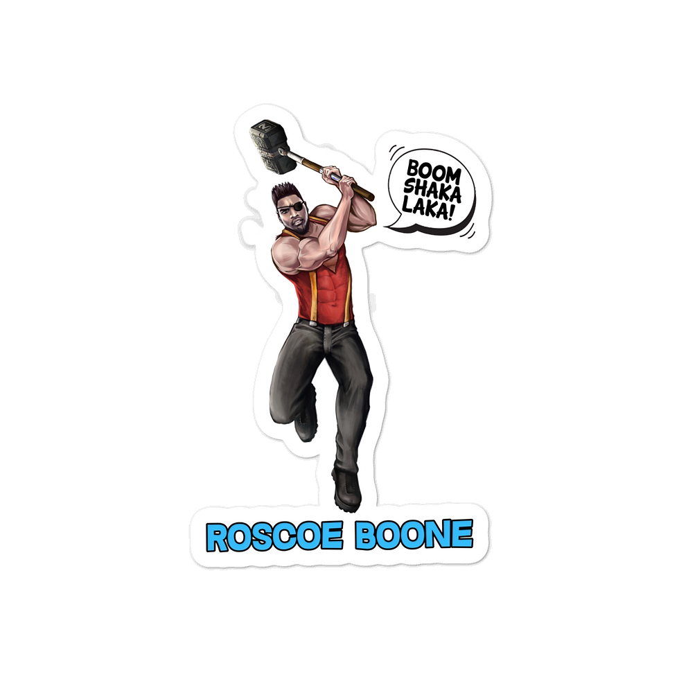 Thumbnail: Roscoe Boone Stickers