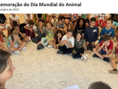 Comemoração do Dia Mundial do Animal
